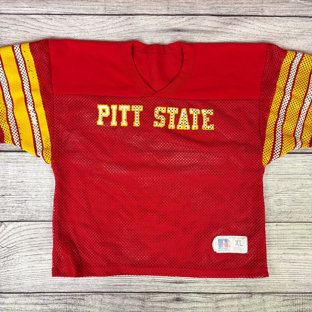 Vintage 1990s Pittsburg State University Mesh Practice Jersey